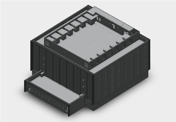 某数据中心建筑模型